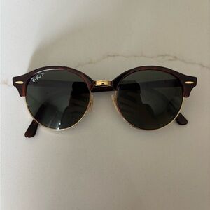 Ray-Ban Tortoise and Gold Sunglasses
